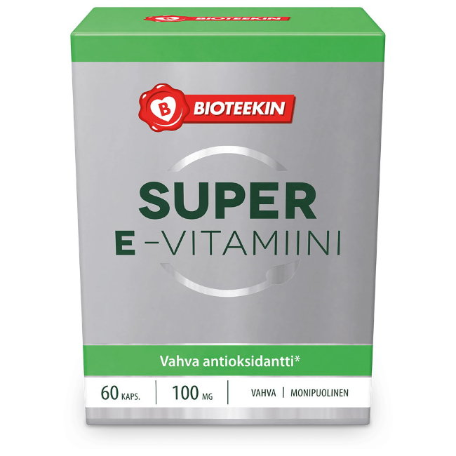 Супер витамин Е Bioteekin Super-E 60 капсул