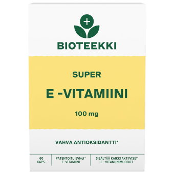 Супер витамин Е Bioteekki Super-E 60 капсул Супер витамин Е Bioteekki Super-E 60 капсул