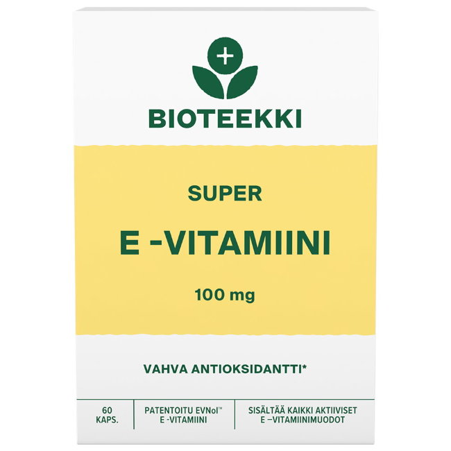 Супер витамин Е Bioteekki Super-E 60 капсул Супер витамин Е Bioteekki Super-E 60 капсул