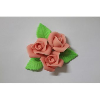 Марципановые розы Sundqvist (розовые) 51 гр