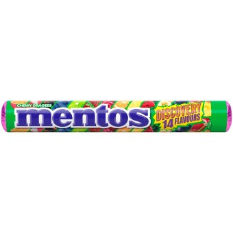 Мягкие конфеты Mentos Discovery 14 Flavours 37,5 гр
