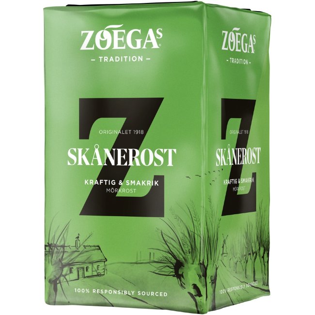 Фильтрованный кофе Zoégas Skånerost 450 гр