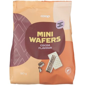 Вафли Coop с какао 180 гр Вафли Coop с какао 180 гр