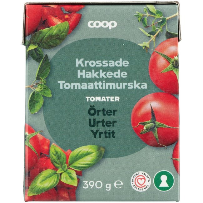 Томатное пюре с травами Coop 390 гр