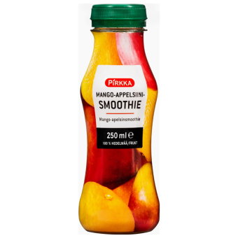 Смузи (манго, апельсин) Pirkka Smoothie 250 мл Смузи (манго, апельсин) Pirkka Smoothie 250 мл