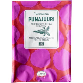 Смесь для консервации свеклы Capsi Punajuurisäilöte 100 гр Смесь для консервации свеклы Capsi Punajuurisäilöte 100 гр