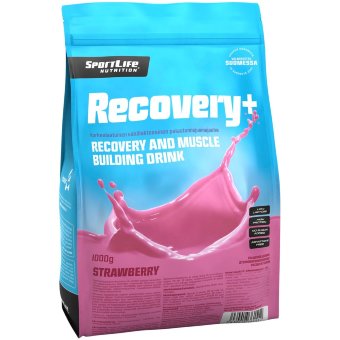 Восстанавливающий спортивный напиток клубничный Recovery+ SportLife Nutrition 1 кг Восстанавливающий спортивный напиток клубничный Recovery+ SportLife Nutrition 1 кг