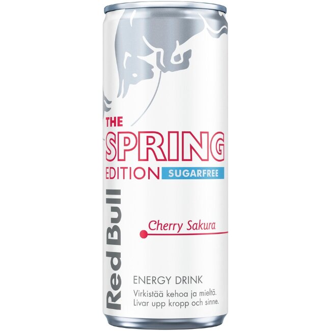 Энергетический напиток Red Bull Cherry Sakura 250 мл Энергетический напиток Red Bull Cherry Sakura 250 мл