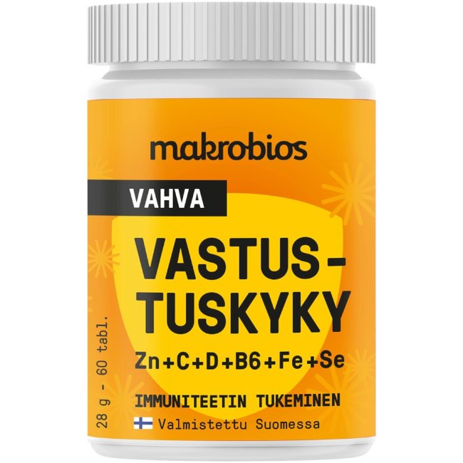 Усиленный комплекс для иммунитета Makrobios Vastustuskyky 60 табл