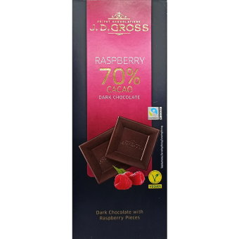 Шоколад J.D.Gross (малина) 125 гр Шоколад J.D.Gross (малина) 125 гр