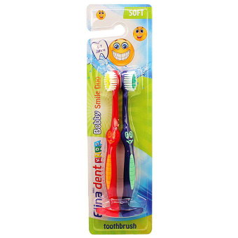 Зубная щётка детская Elina Kids 2 шт Зубная щётка детская Elina Kids 2 шт