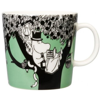 Кружка с Муми-троллями Arabia Moomin Зеленая Кружка с Муми-троллями Arabia Moomin Зеленая