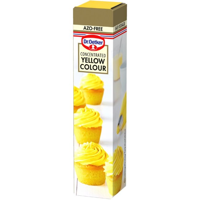 Пищевой краситель Dr. Oetker (желтый) 15 мл