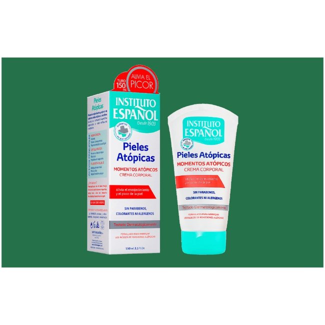 Уходовый крем для чувствительной кожи тела Instituto Español 150 мл