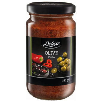 Итальянский песто Оливковый Deluxe 190/560 гр Итальянский песто Оливковый Deluxe 190/560 гр