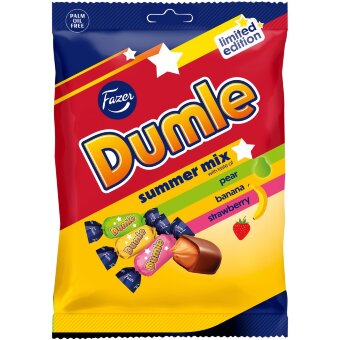 Микс летних конфет Fazer Dumle 180 гр