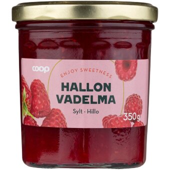 Варенье из малины Coop 350 гр