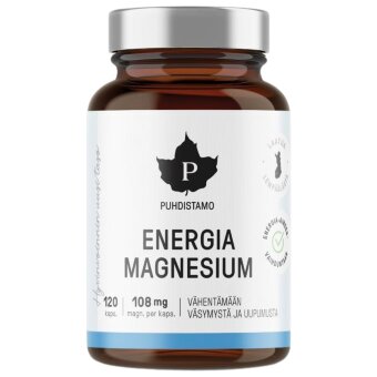 БАД Puhdistamo Energi Magnesium 120 капсул