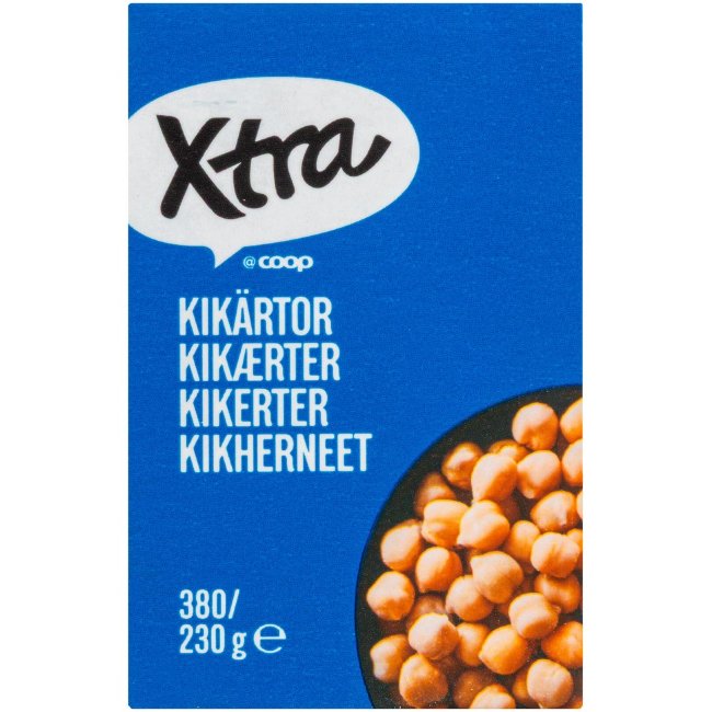 Нут в рассоле Xtra 380/230 гр