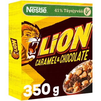Вафельные хлопья со вкусом шоколада и ириса Nestlé Lion 350 гр