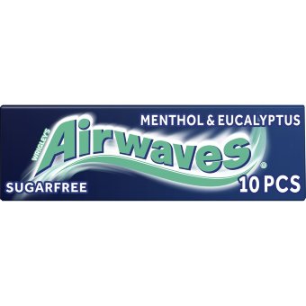Жевательная резинка Airwaves (ментол, эвкалипт) 14 гр Жевательная резинка Airwaves (ментол, эвкалипт) 14 гр