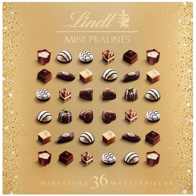 Мини конфеты Lindt MINI PRALINES 180 гр