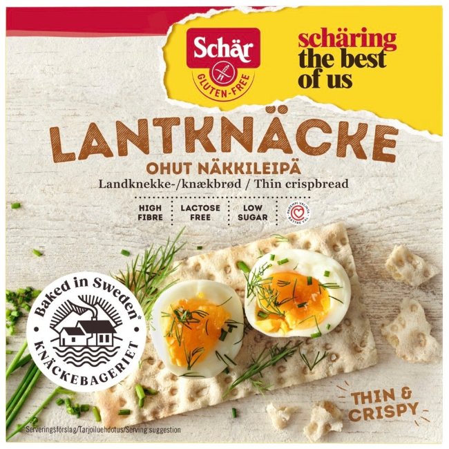 Тонкий хрустящий хлебец Schär безглютеновый 230 гр Тонкий хрустящий хлебец Schär безглютеновый 230 гр