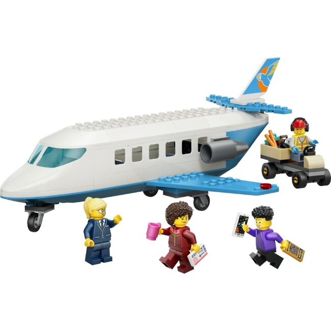 Игрушечный пассажирский реактивный самолет LEGO® City Great Vehicles 60492