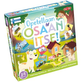 Обучающая игра Tactic Opetellaan Osaan itse FI