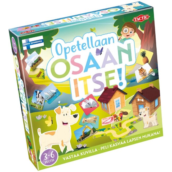 Обучающая игра Tactic Opetellaan Osaan itse FI Обучающая игра Tactic Opetellaan Osaan itse FI