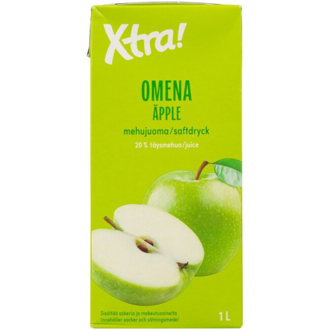Яблочный сок Xtra 1 л Яблочный сок Xtra 1 л