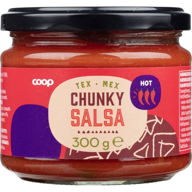 Острый соус сальса Coop 300 гр