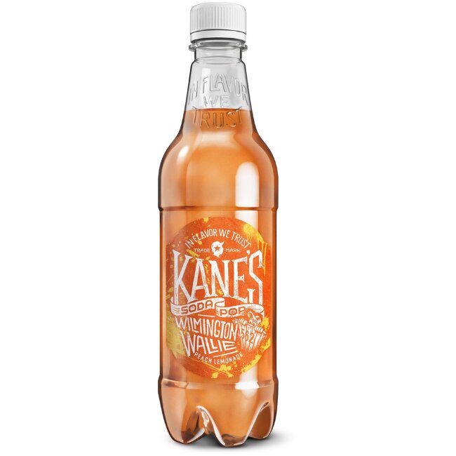 Газированный напиток Kane´s Soda Pop Wilmington Wallie Персиковый лимонад 0,5 л кт