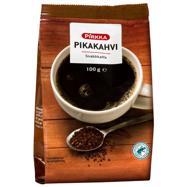 Кофе растворимый Pirkka pikakahvi 100 гр