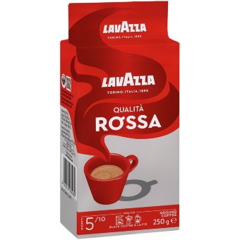 Кофе молотый Lavazza Qualita Rossa 250гр Кофе молотый Lavazza Qualita Rossa 250гр