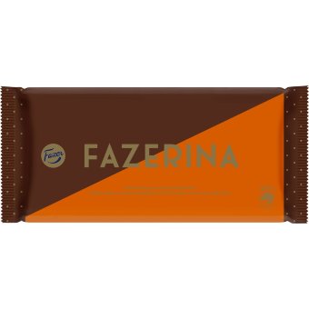Молочный шоколад с трюфелем и апельсином Fazer Fazerina 121 гр Молочный шоколад с трюфелем и апельсином Fazer Fazerina 121 гр