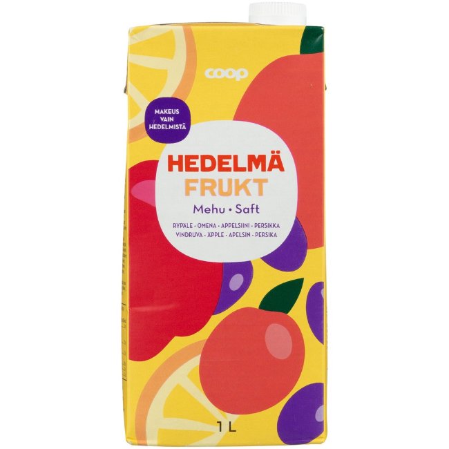 Фруктовый сок Coop 1 л