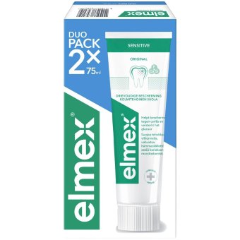 Зубная паста Elmex Sensitive 2х75 мл Зубная паста Elmex Sensitive 2х75 мл