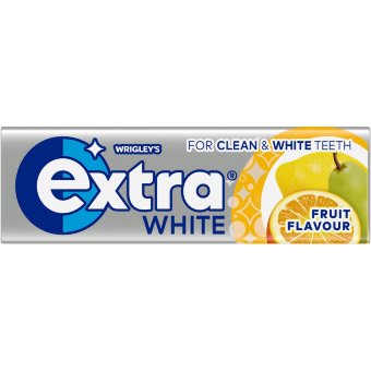 Жевательная резинка Extra White Sweet Fruit 14 гр Жевательная резинка Extra White Sweet Fruit 14 гр