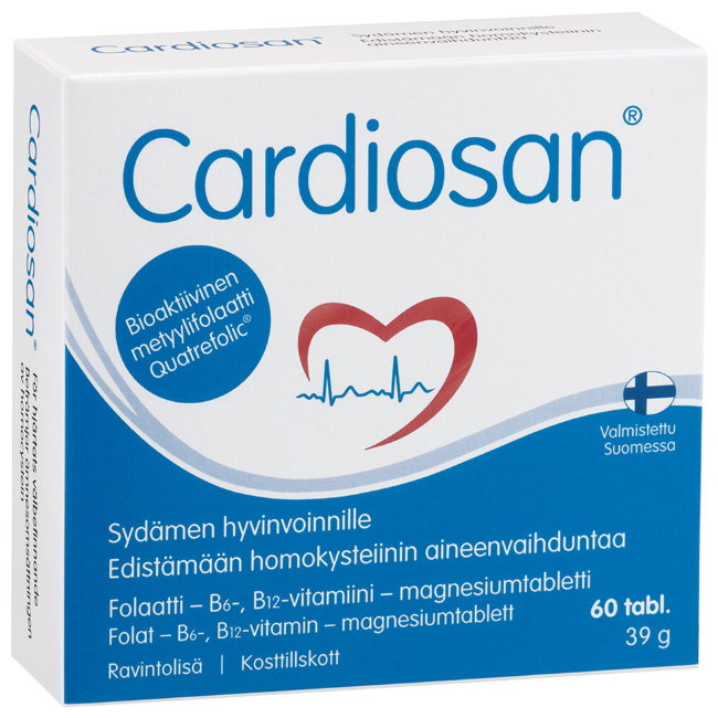 Витамины для сердца CardioSan 60 таблеток Hankintatukku