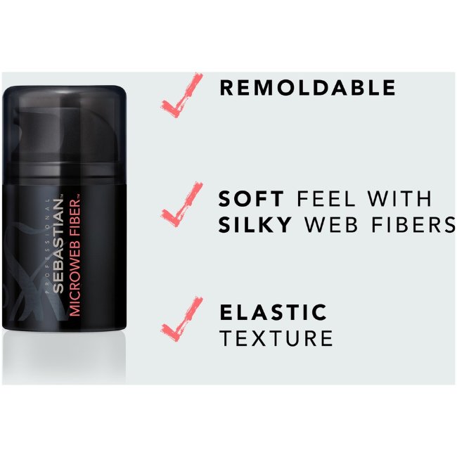 Волокнистый воск для волос Sebastian Professional Microweb 45 мл