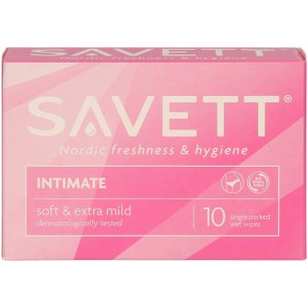 Влажные салфетки для интимной гигиены Savett Intim Soft Extra 10 шт Влажные салфетки для интимной гигиены Savett Intim Soft Extra 10 шт