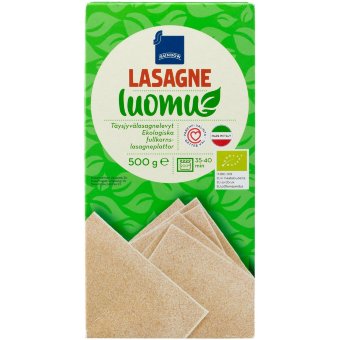 Листы для лазаньи органические цельнозерновые Rainbow Lasagne 500 гр Листы для лазаньи органические цельнозерновые Rainbow Lasagne 500 гр