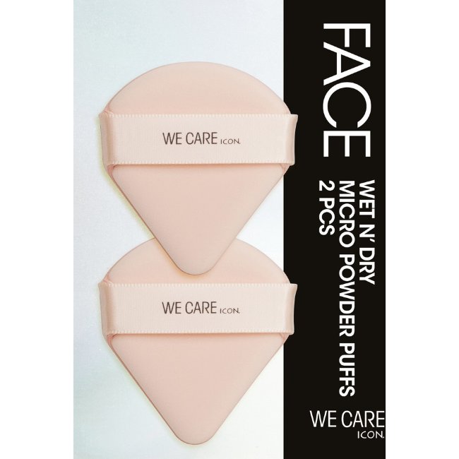 Пудровая вуаль WE CARE ICON Wet n' Dry Micro Powder Puffs (уп 2 шт) Пудровая вуаль WE CARE ICON Wet n' Dry Micro Powder Puffs (уп 2 шт)