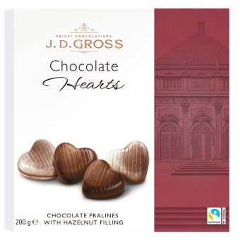 Набор бельгийского шоколада пралине J.D. Gross 200 гр