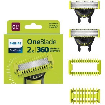 Запасные лезвия OneBlade 360 F&B QP624/50