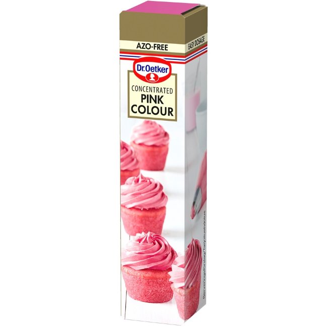 Пищевой гель Dr Oetker (розовый) 15 гр