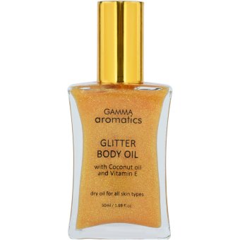 Масло для тела с золотыми блёстками GAMMA aromatics Gold 50 мл