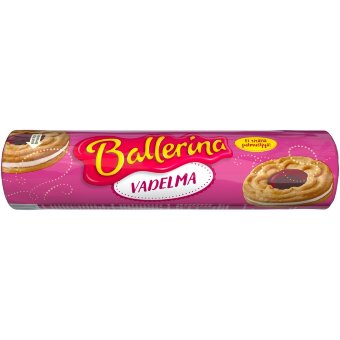 Печенье Ballerina 190 гр с малиновой начинкой Печенье Ballerina 190 гр с малиновой начинкой
