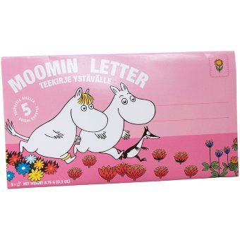 Поздравительная открытка с чаем Nordqvist "Письмо другу" пять вкусов 8,75 гр